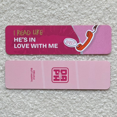 Boekenlegger - I read like he's in love with me