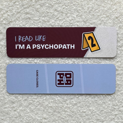 Boekenlegger - I read like I'm a psychopath